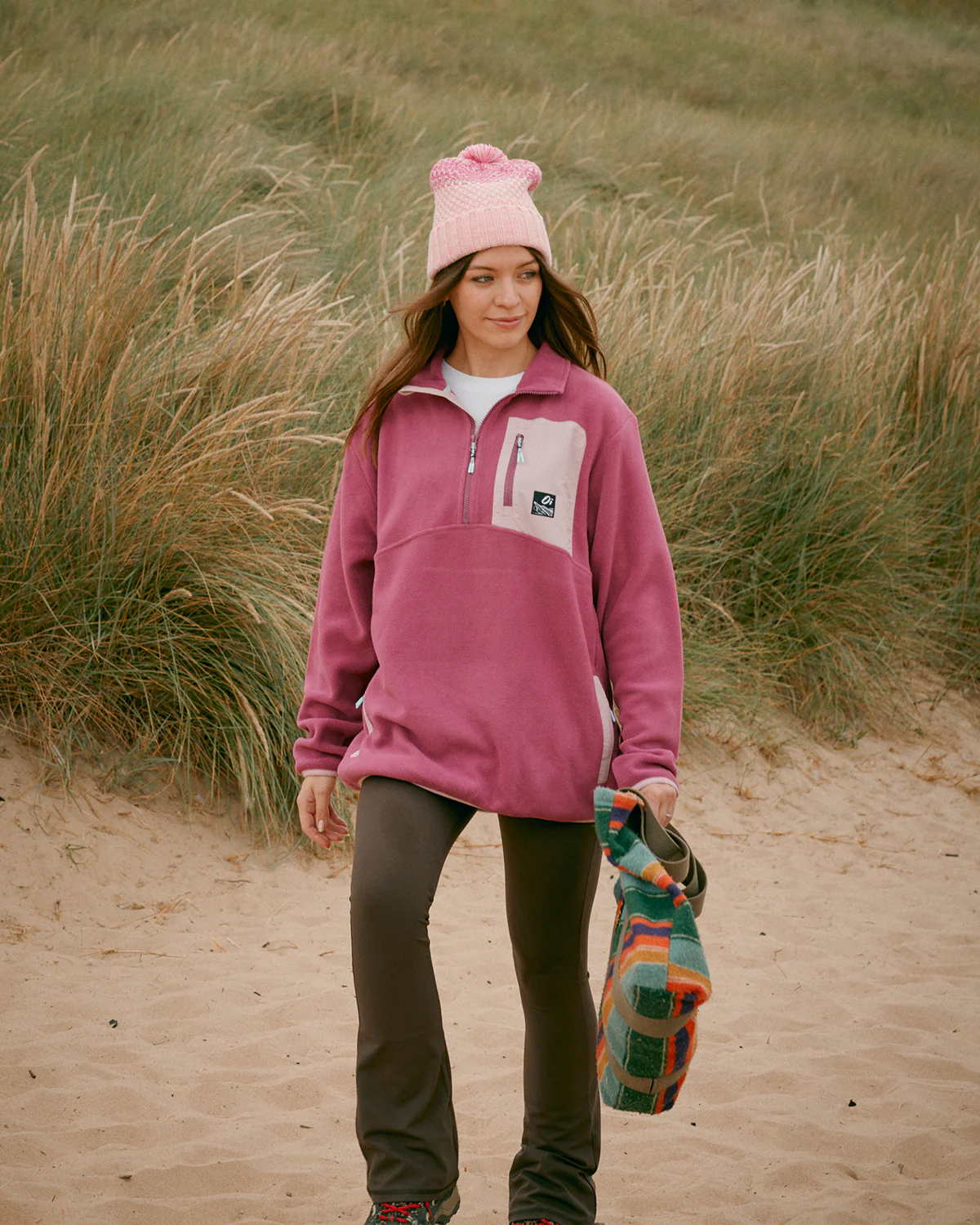 Berry & Rose Signature Pocket Microfleece - Image 4