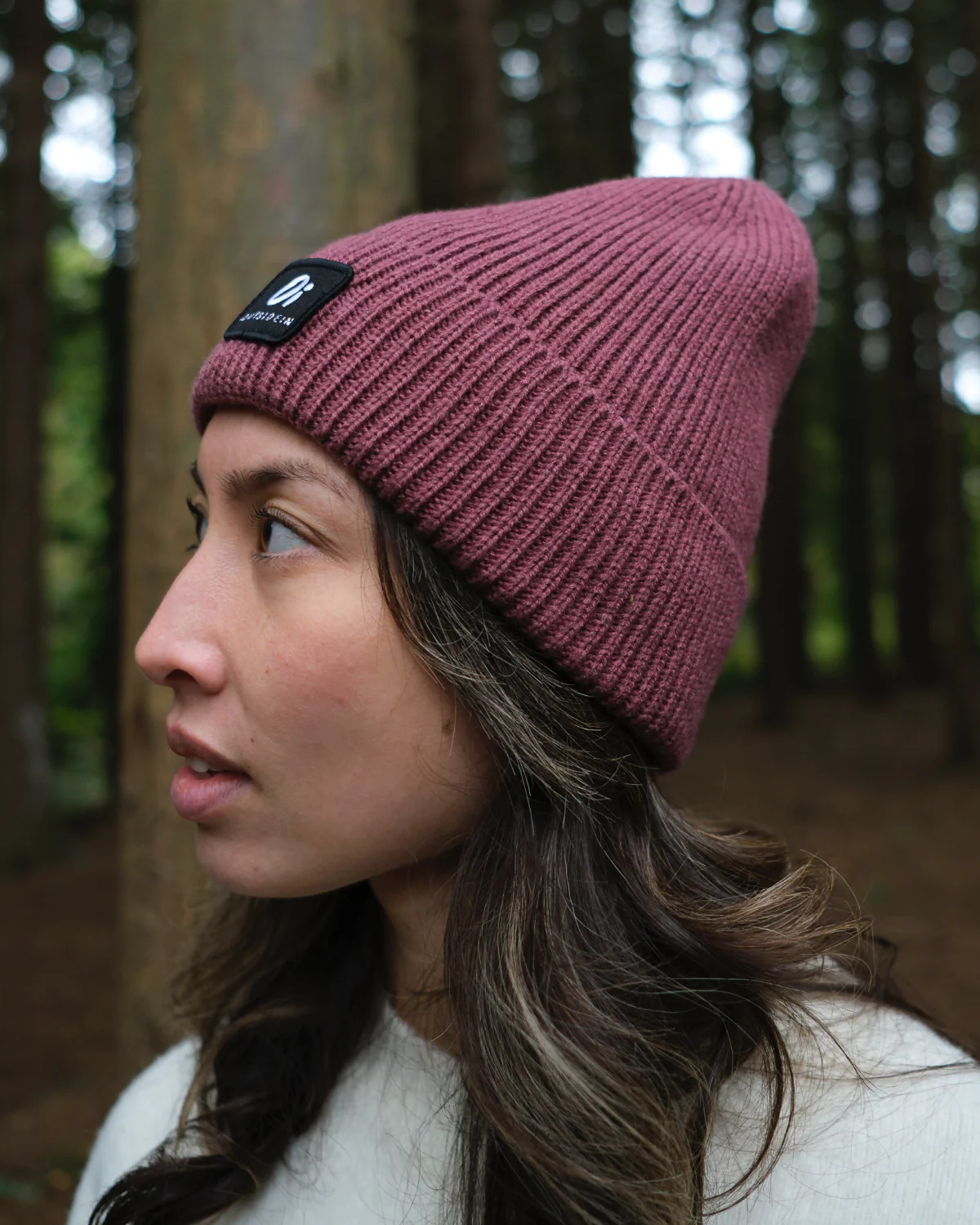 Berry Ribbed Beanie - Image 5
