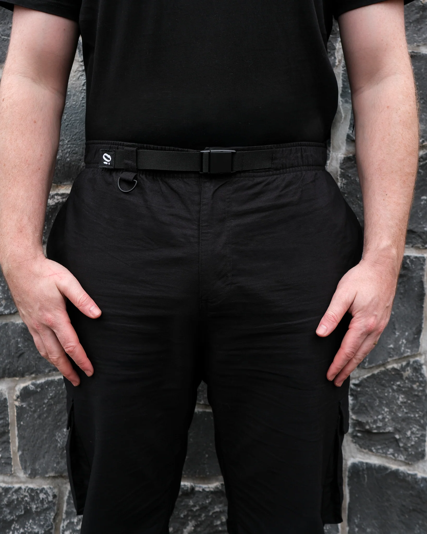 Black Cargo Pants - Image 5