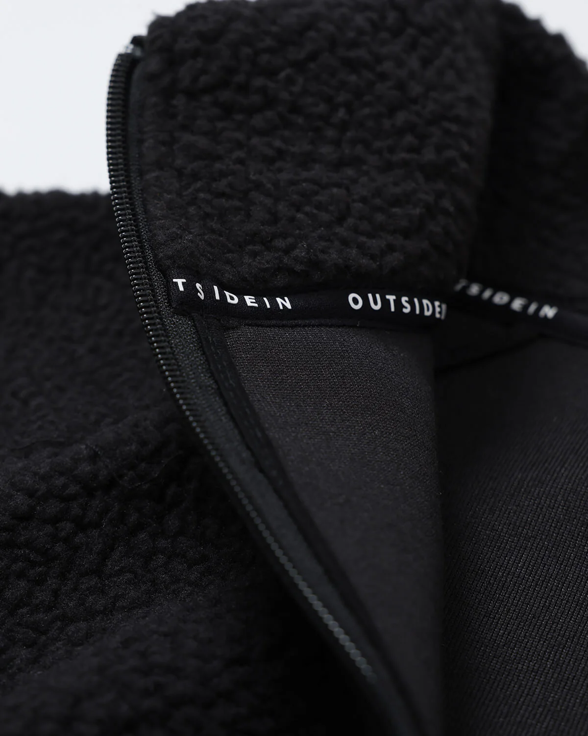Black Essential Teddy Fleece - Image 9
