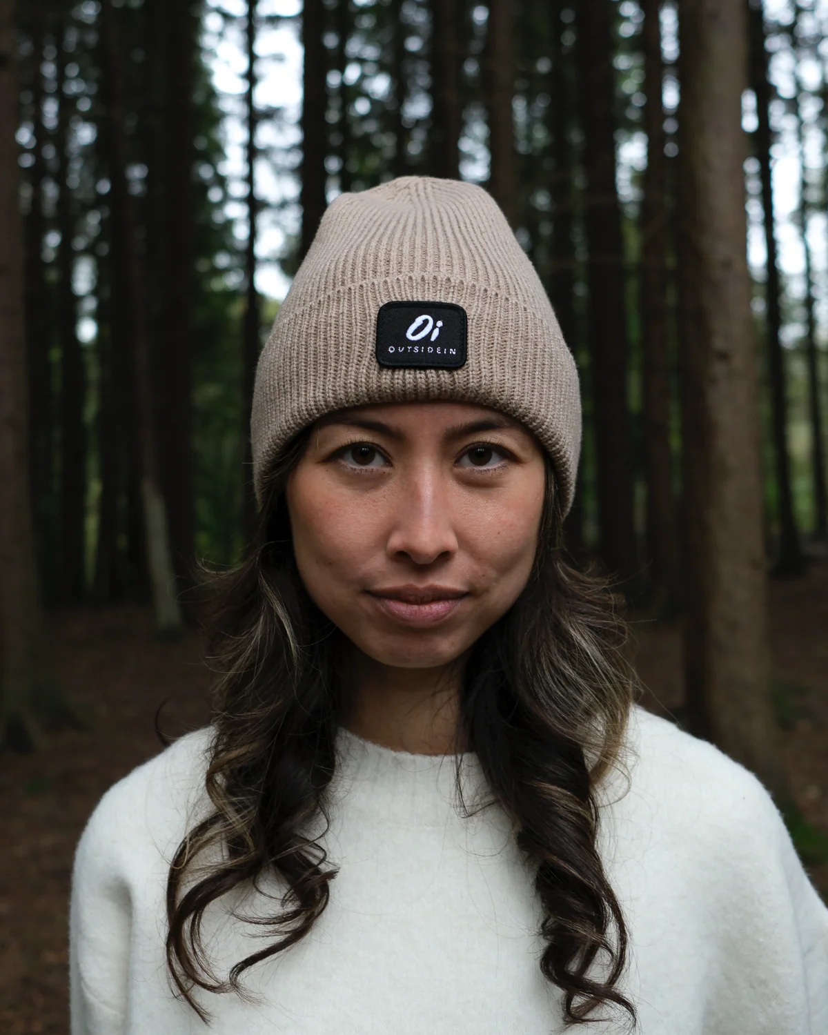 Camel Ribbed Beanie - Image 4