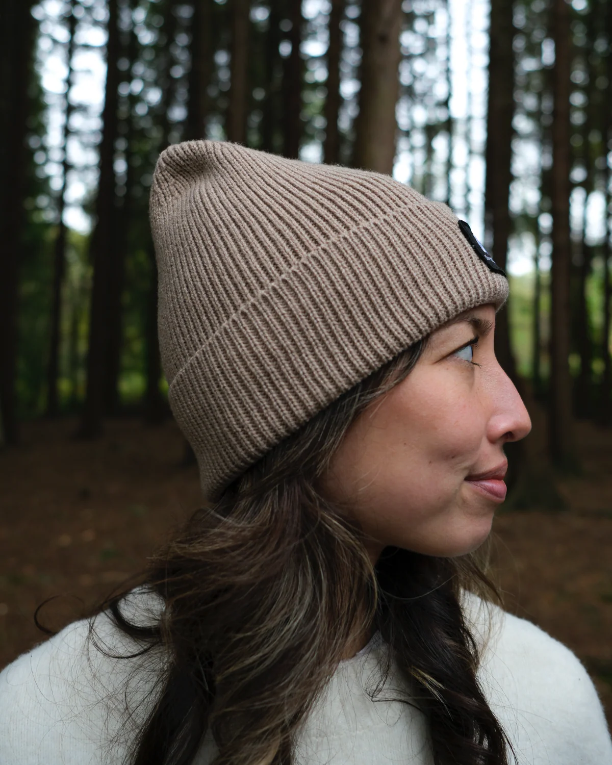 Camel Ribbed Beanie - Image 5