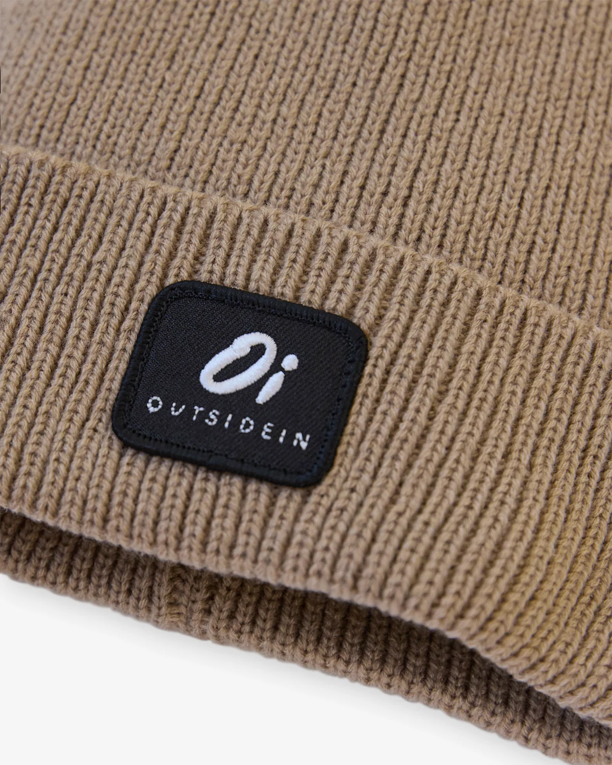 Camel Ribbed Beanie - Image 6