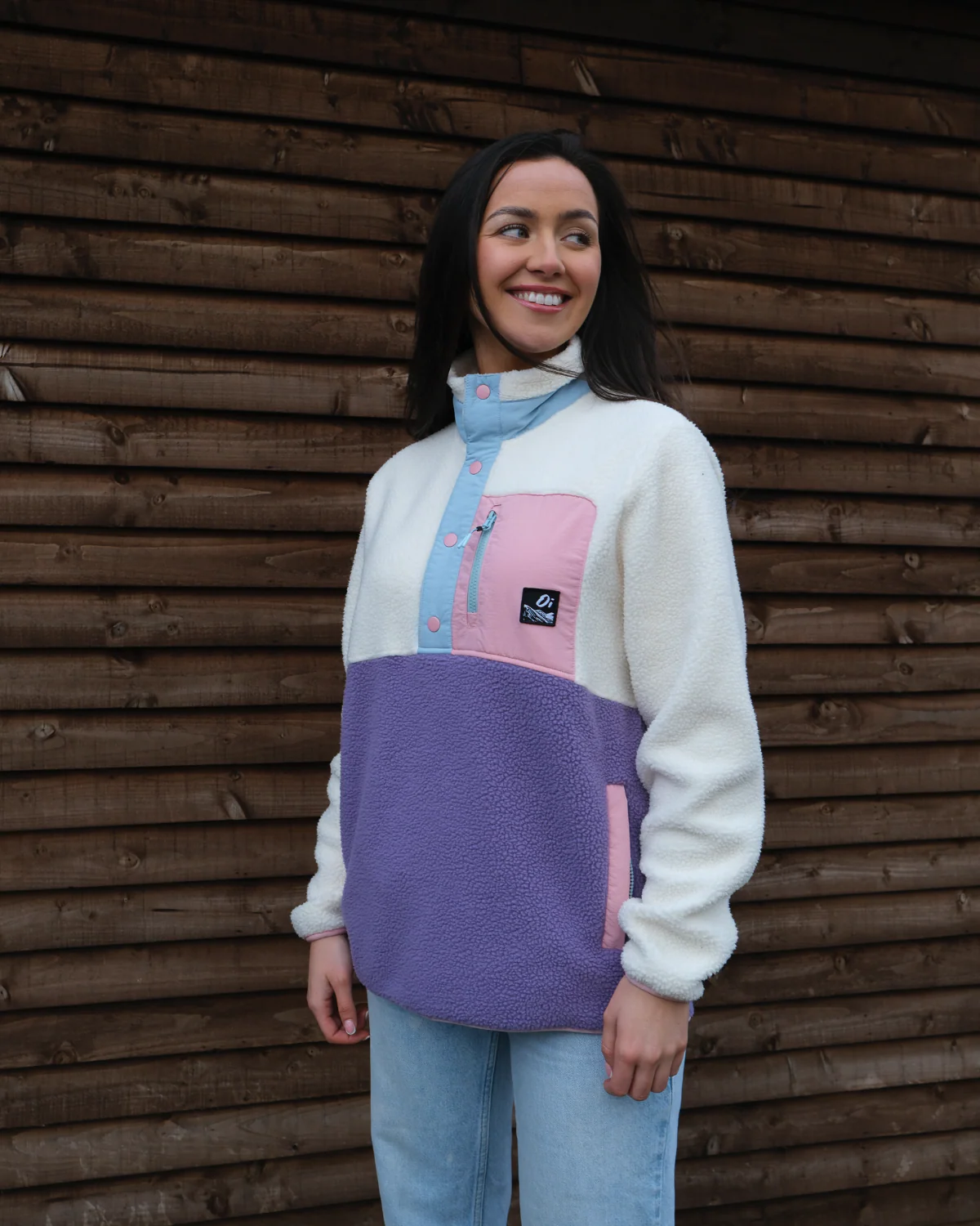 Candy Button Up Borg Fleece - Image 5