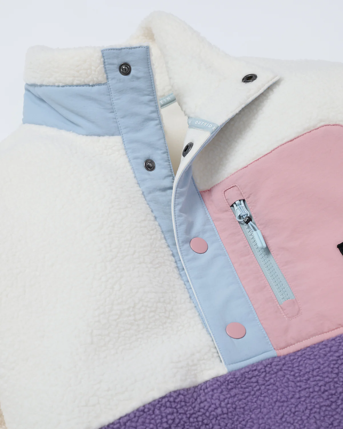 Candy Button Up Borg Fleece - Image 8