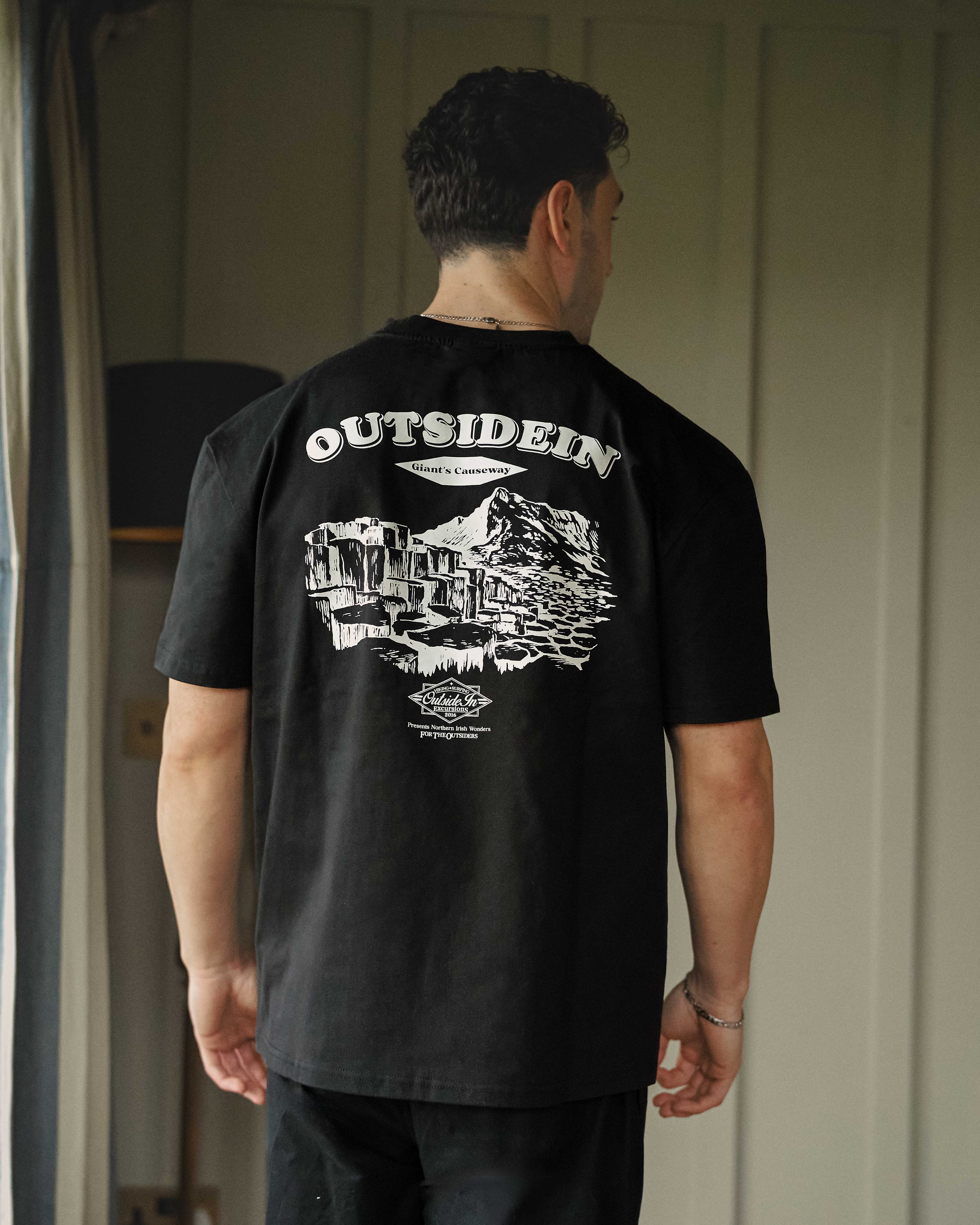 Causeway Black T-shirt - Image 4