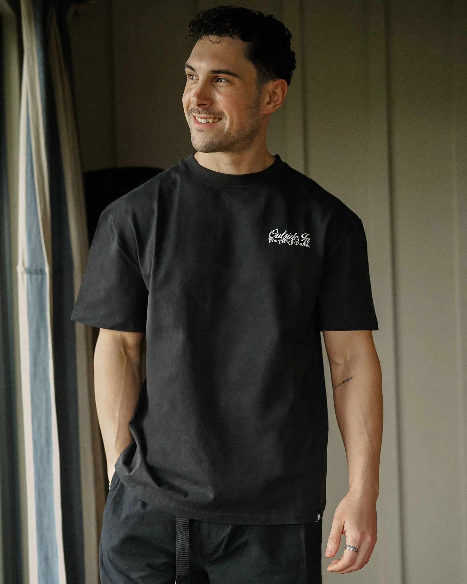 Causeway Black T-shirt - Image 7