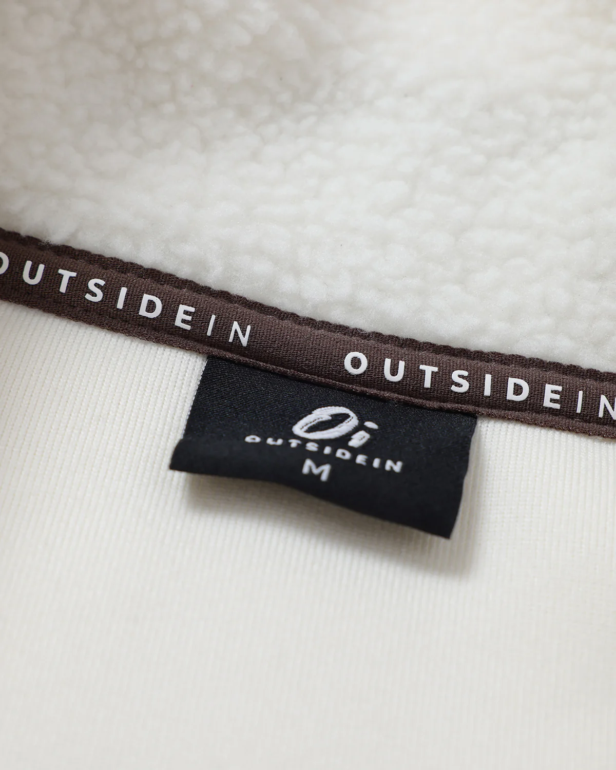 Chestnut Button Up Borg Fleece - Image 12