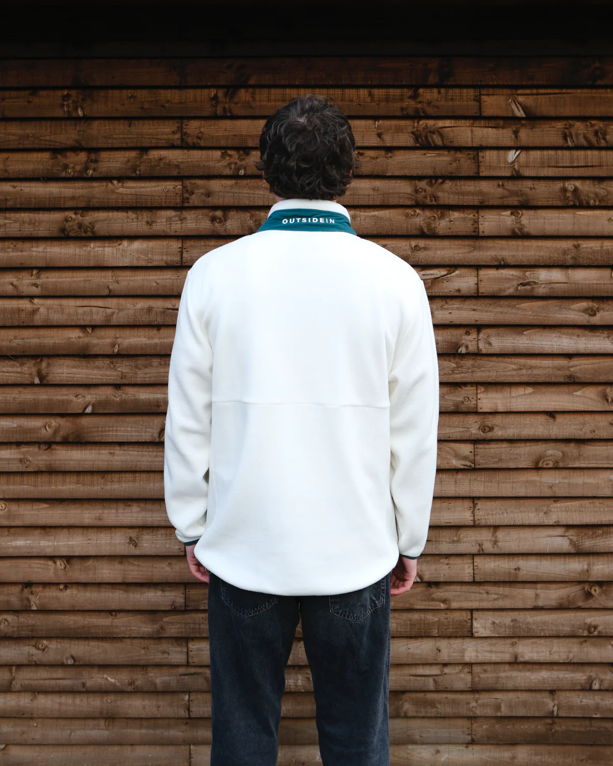 Cream & Pine Signature Pocket Microfleece - Image 7