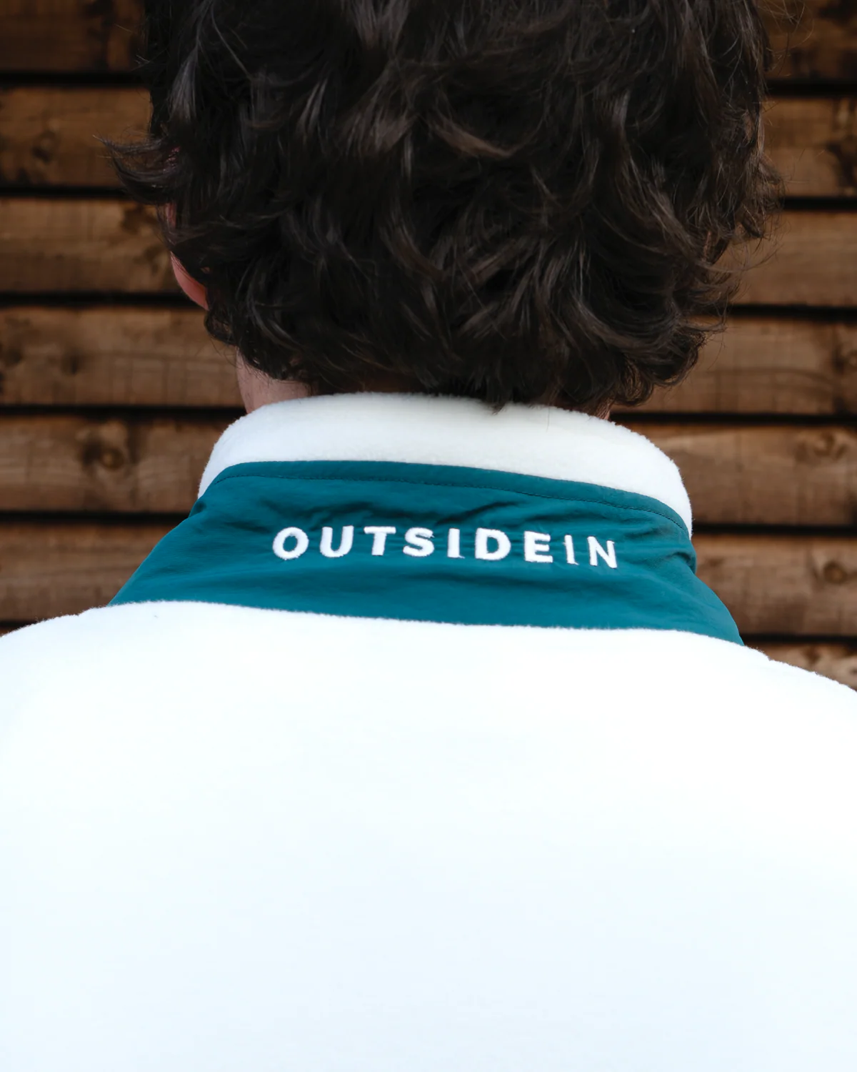 Cream & Pine Signature Pocket Microfleece - Image 8