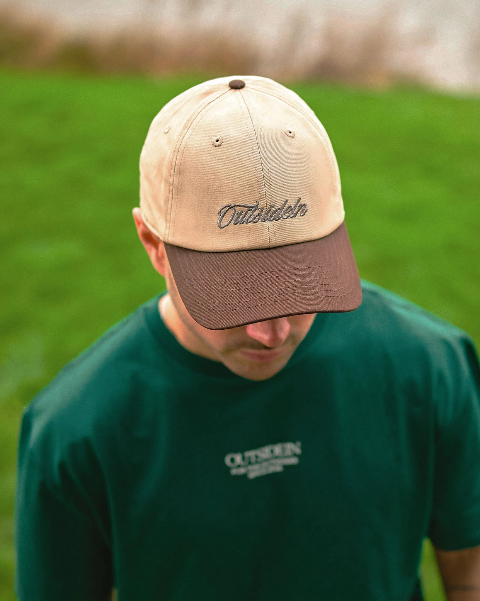 Driftwood Brown Embroidered Cap - Image 5