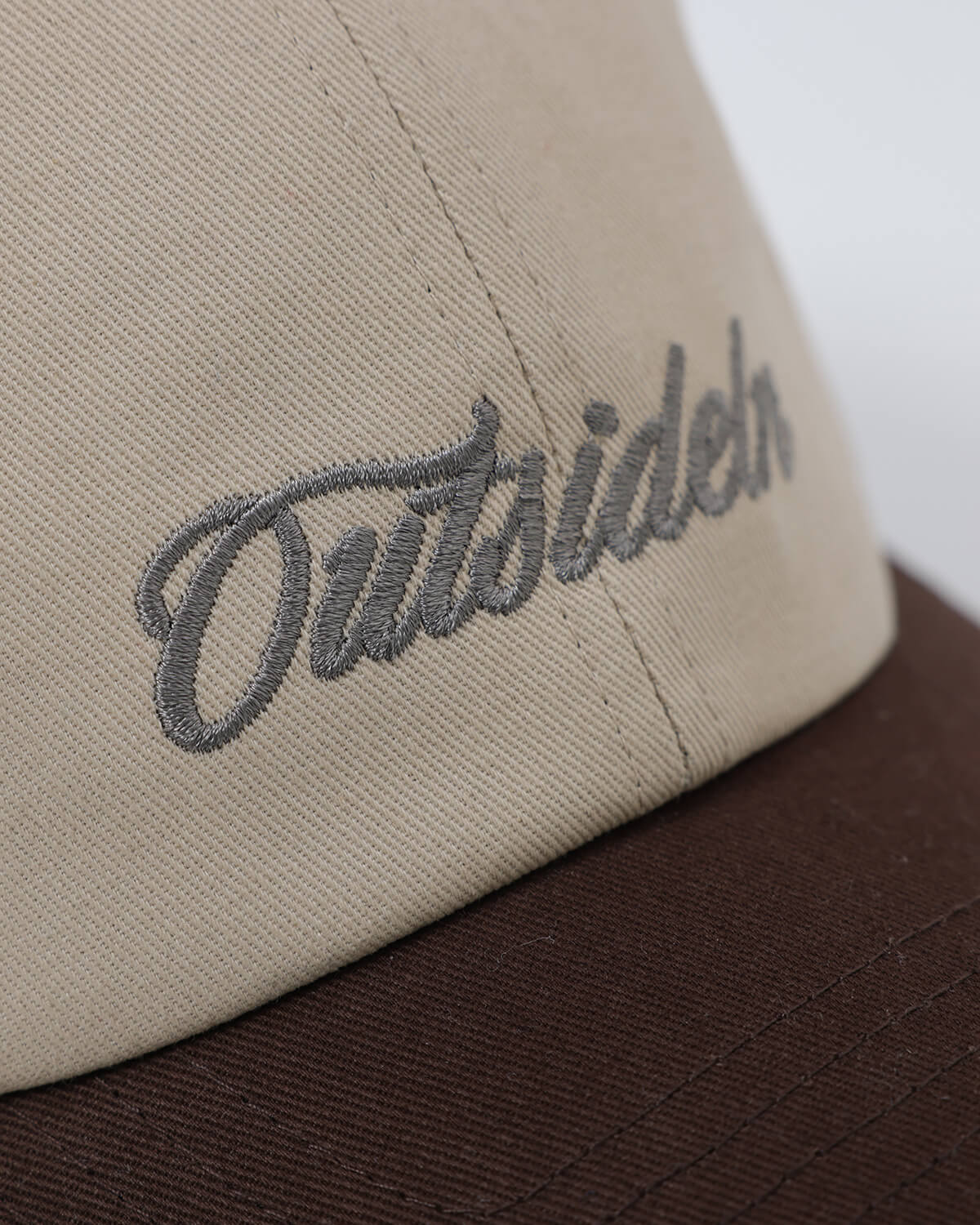 Driftwood Brown Embroidered Cap - Image 6