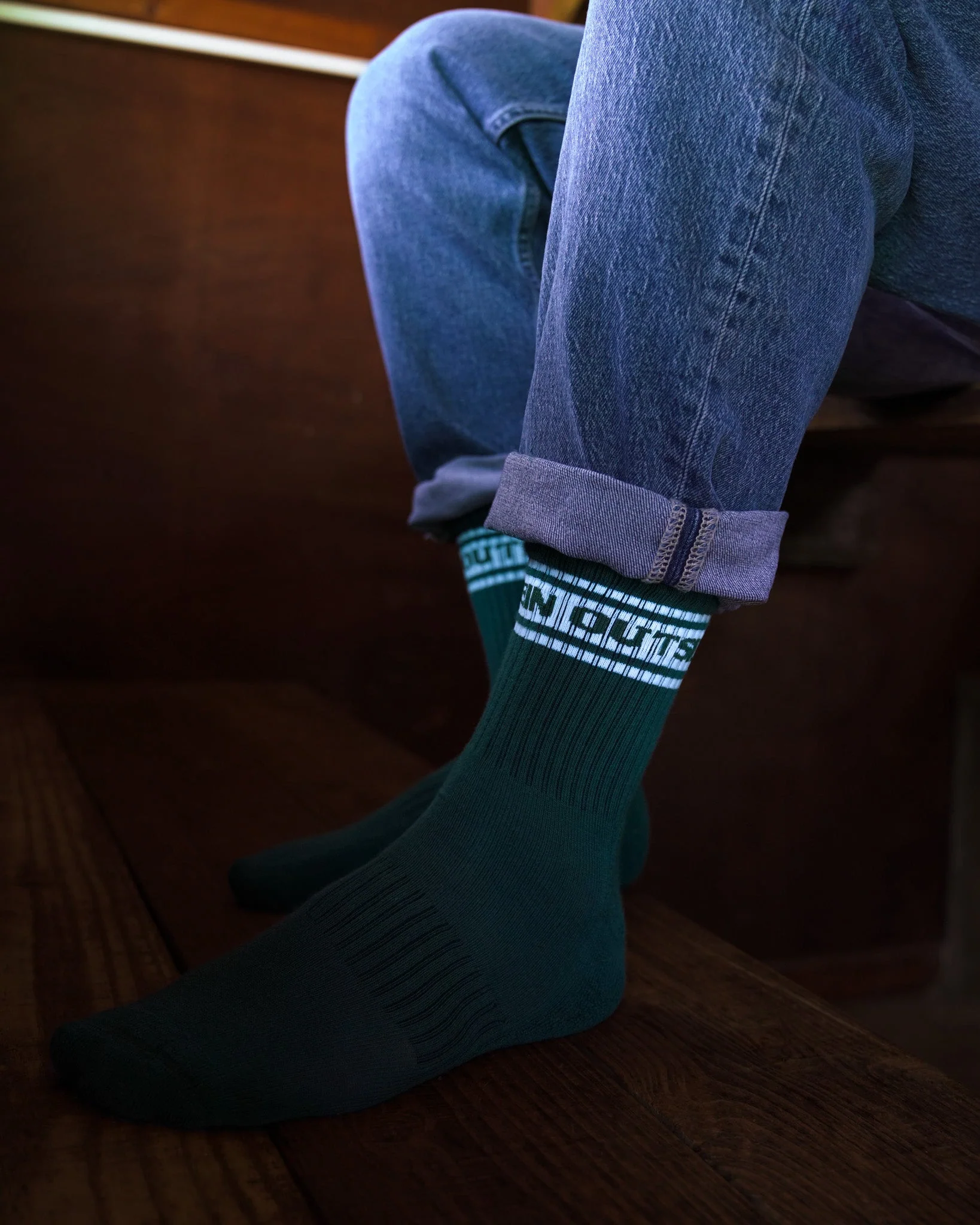 Green Vintage Socks - Image 4