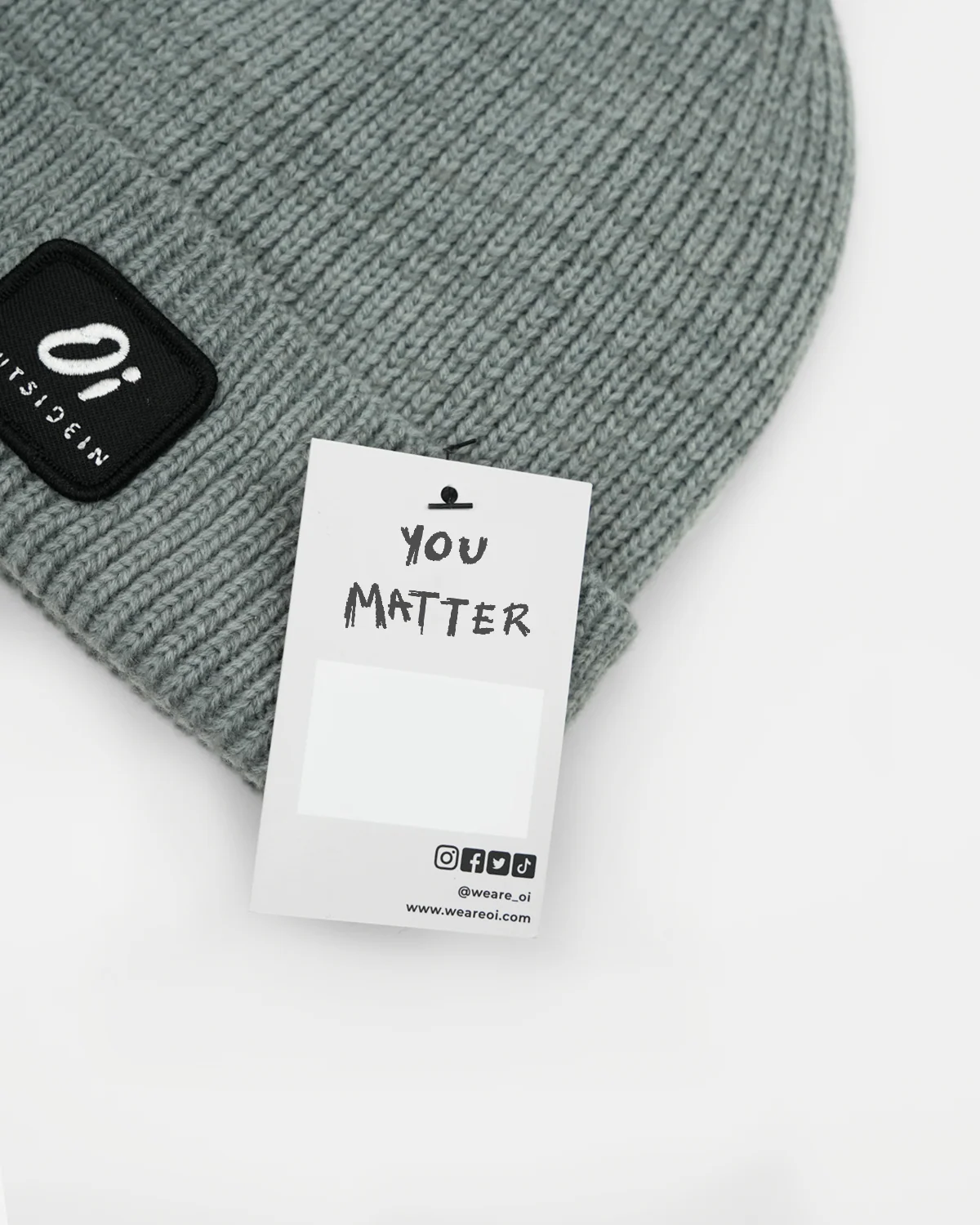 Grey Thermal Beanie - Image 5