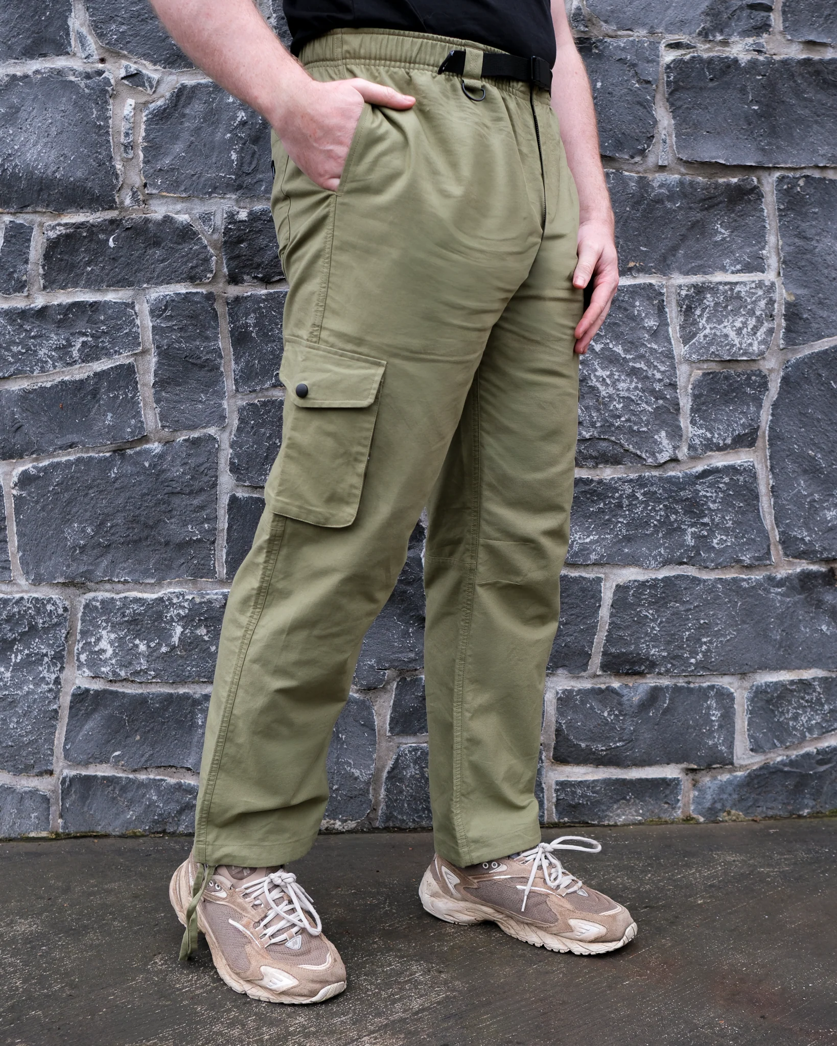 Khaki Cargo Pants - Image 4