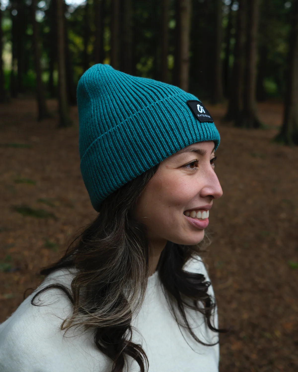 Marine Ribbed Beanie - Image 3