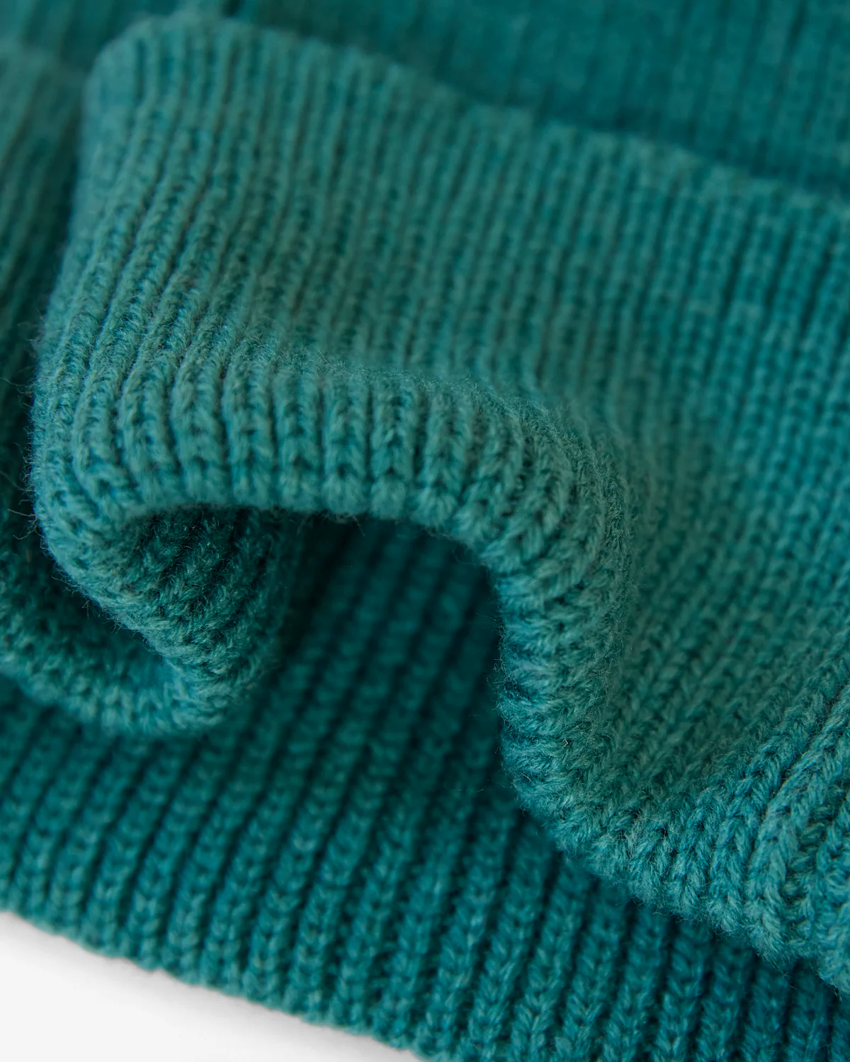 Marine Ribbed Beanie - Image 5