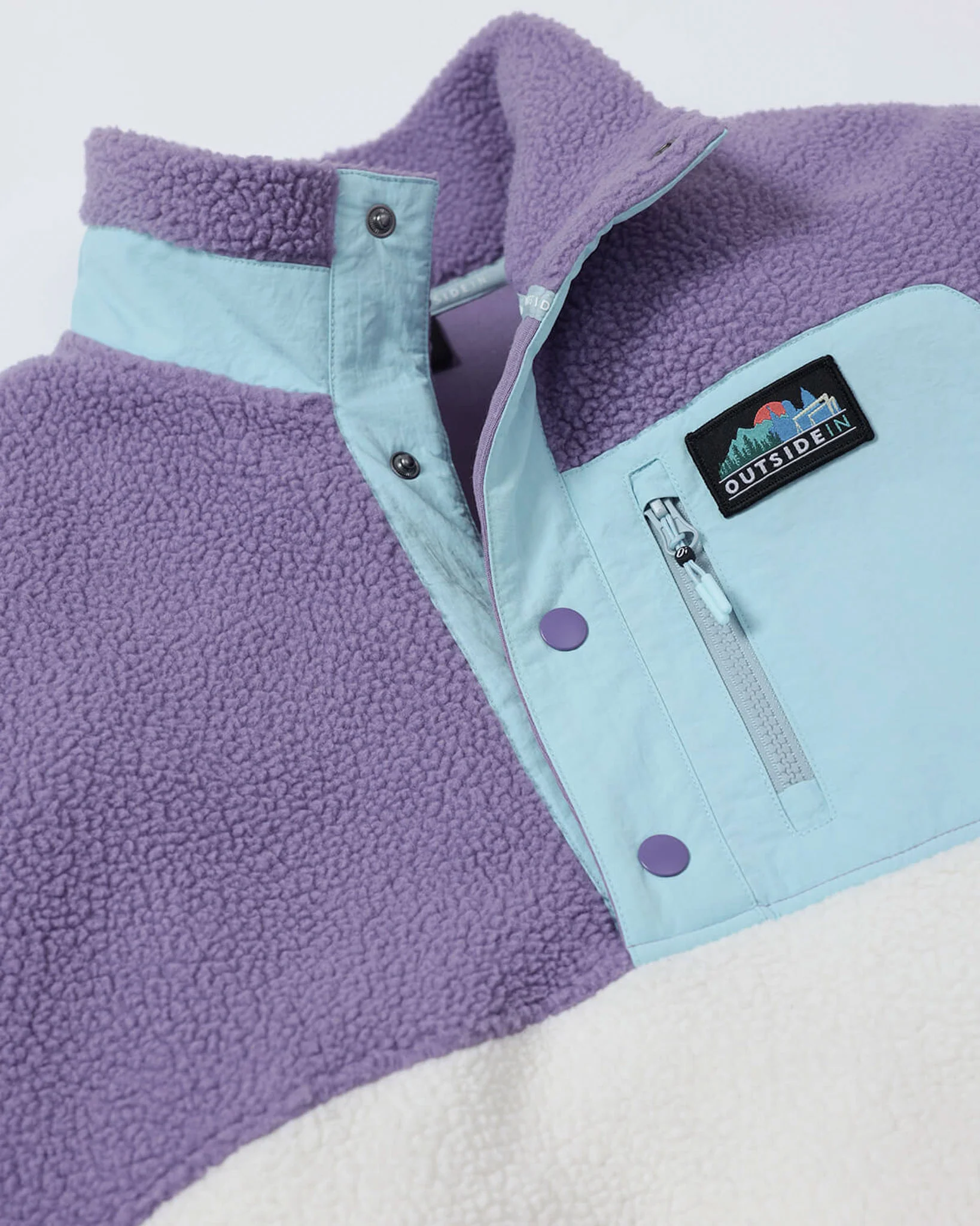 Meadow Button Up Borg Fleece - Image 6