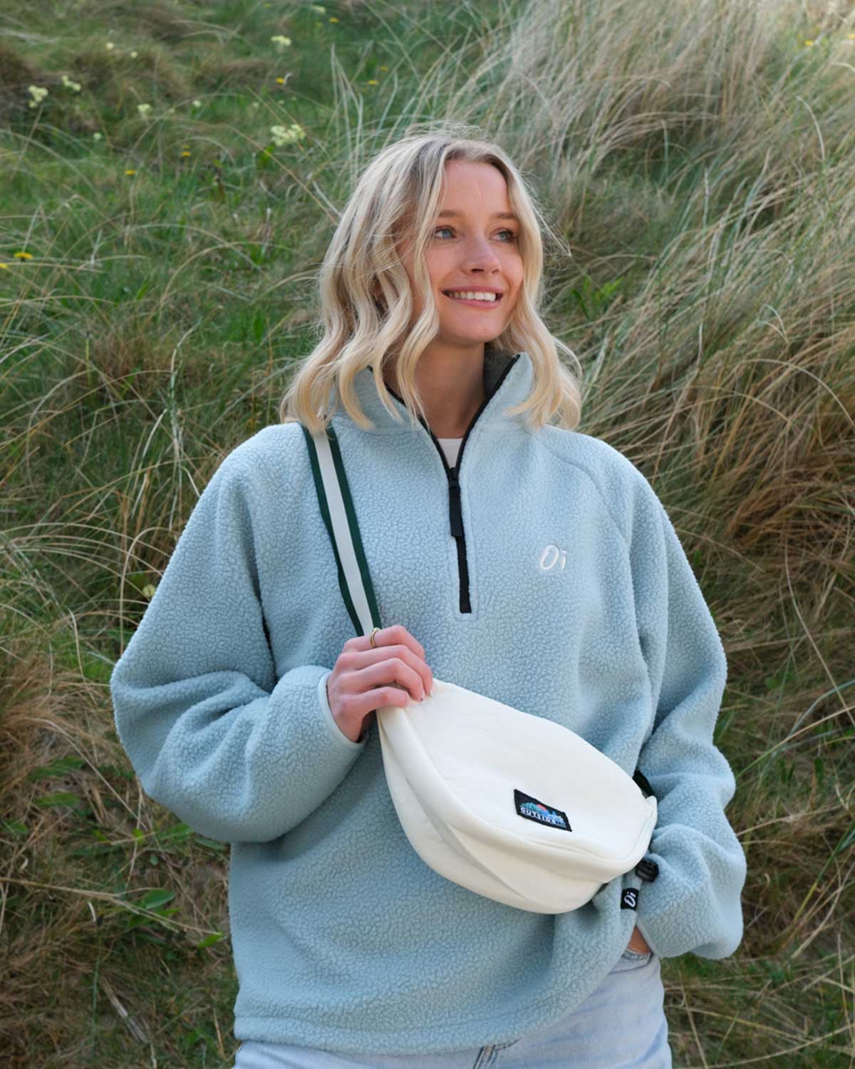 Pale Blue Essential Teddy Fleece - Image 5
