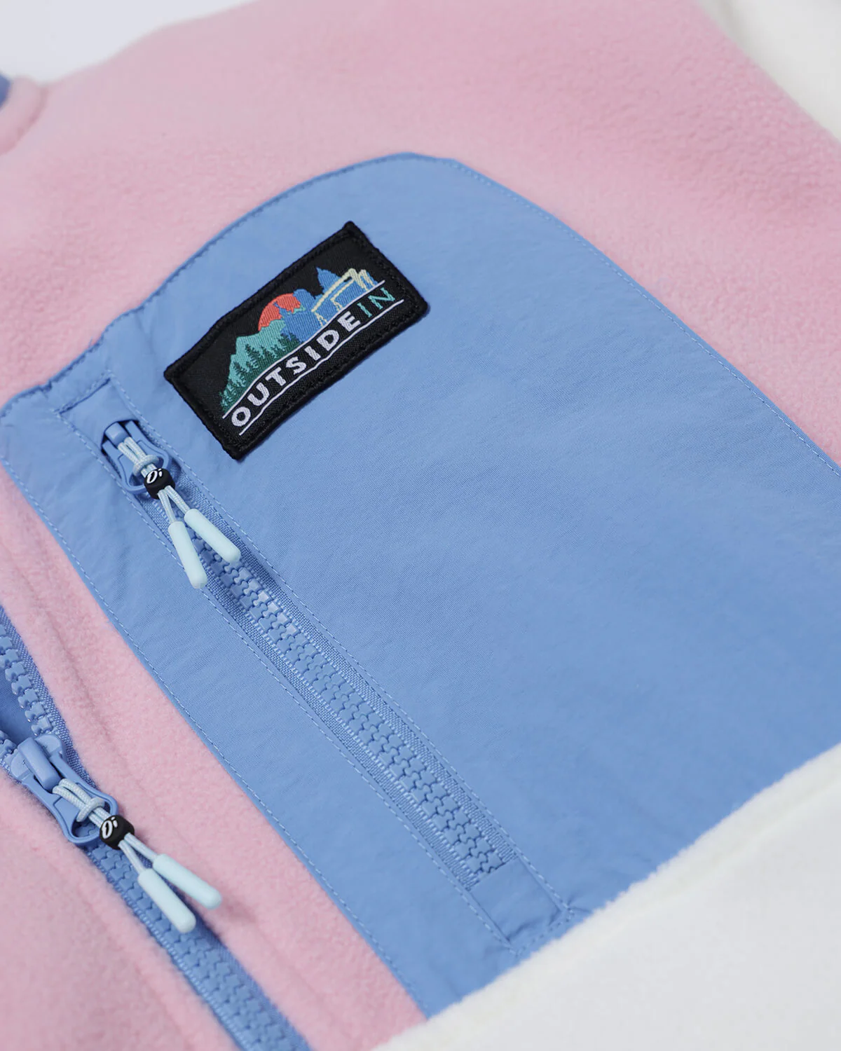 Pink & Blue Signature Pocket Microfleece - Image 8