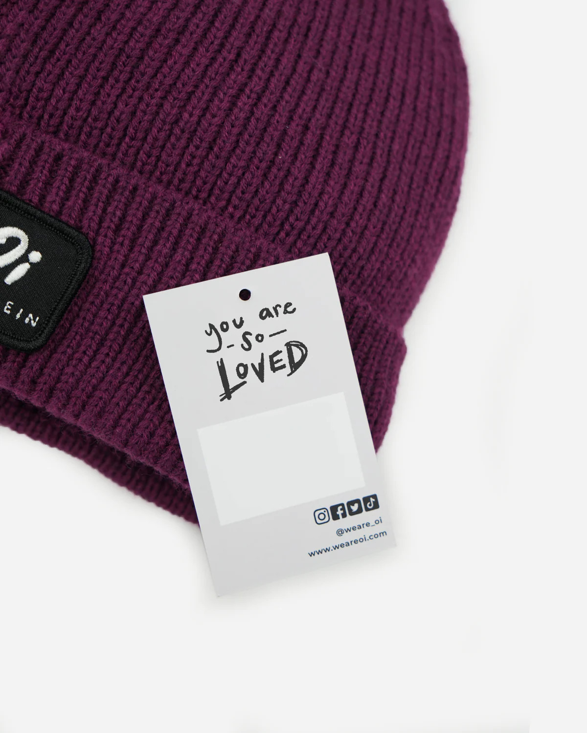 Plum Thermal Beanie - Image 5