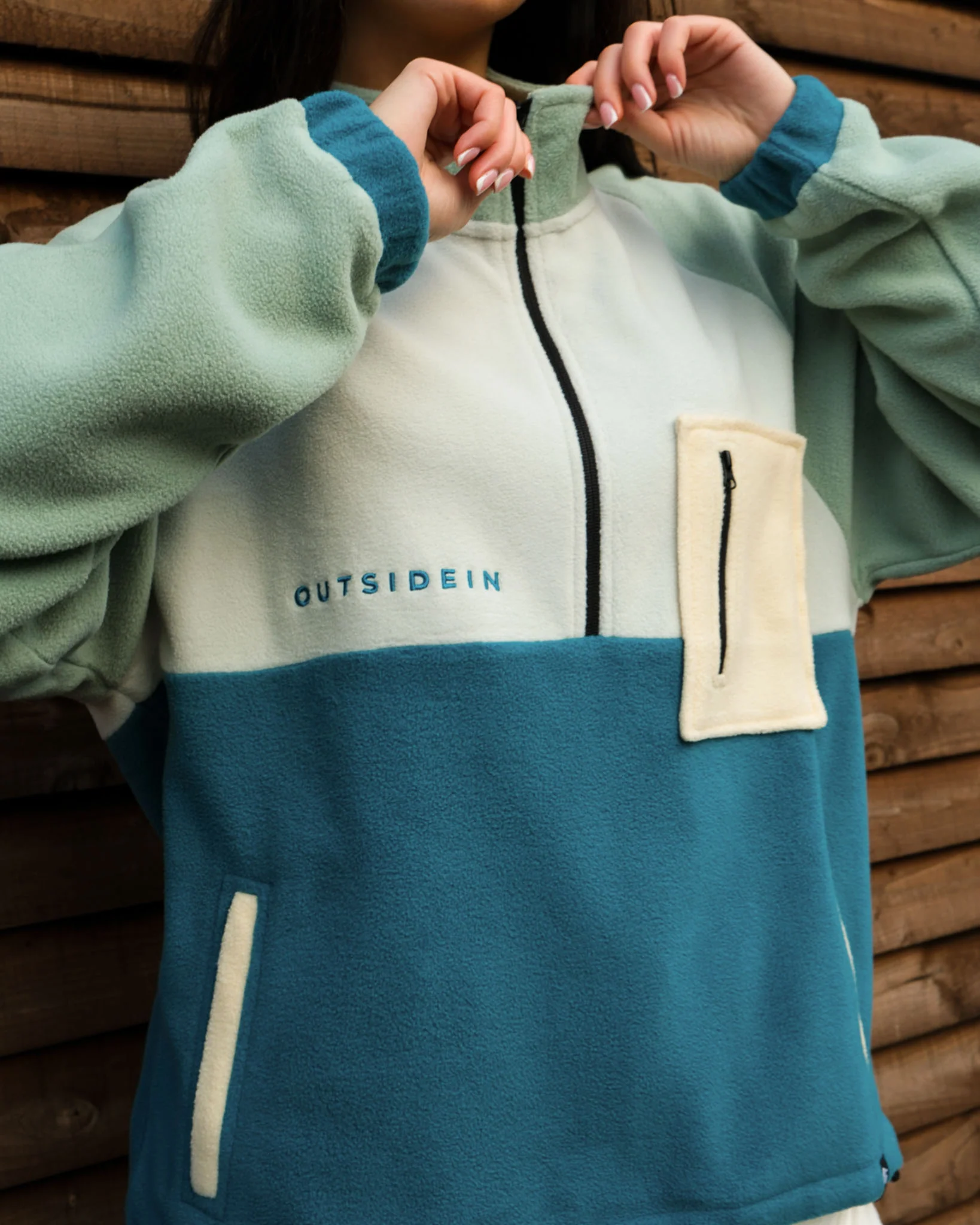 Sea Mist Pocket Fleece - Image 6