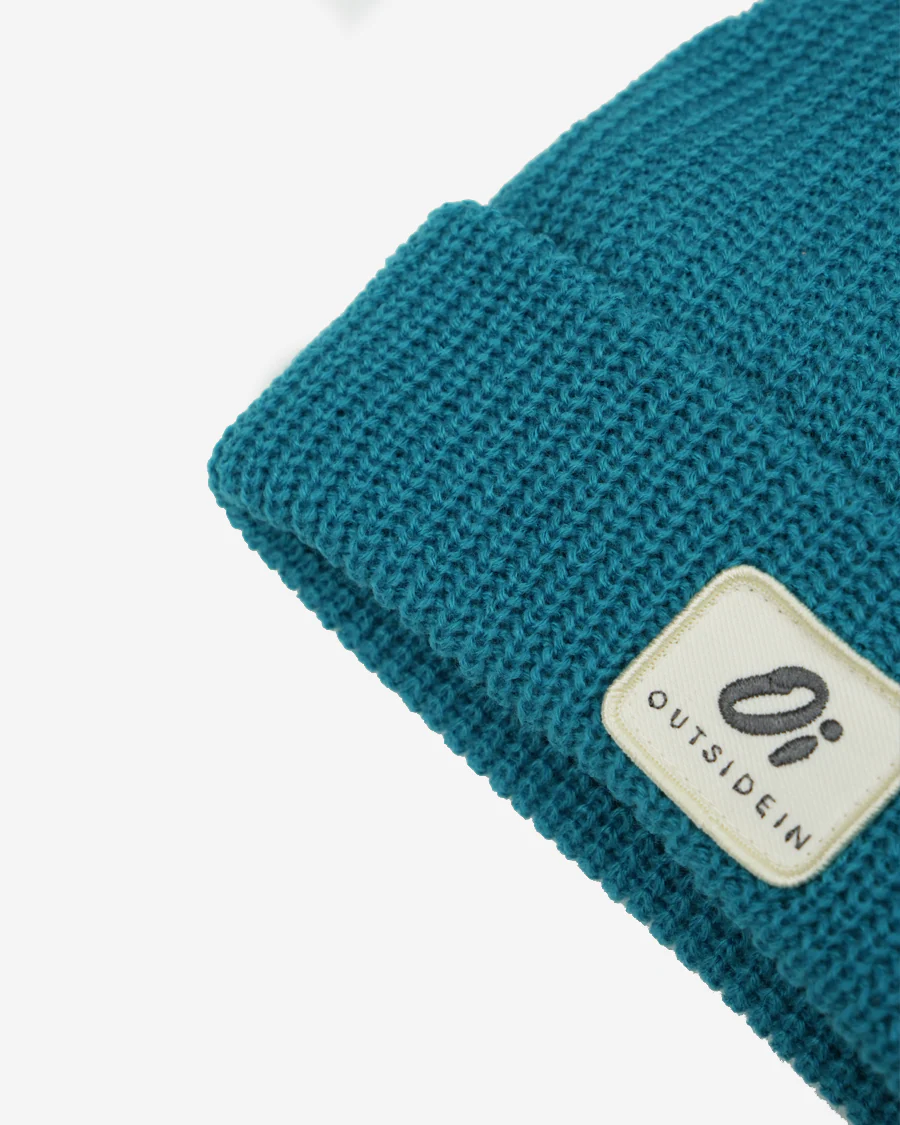 Kids Teal Beanie - Image 4