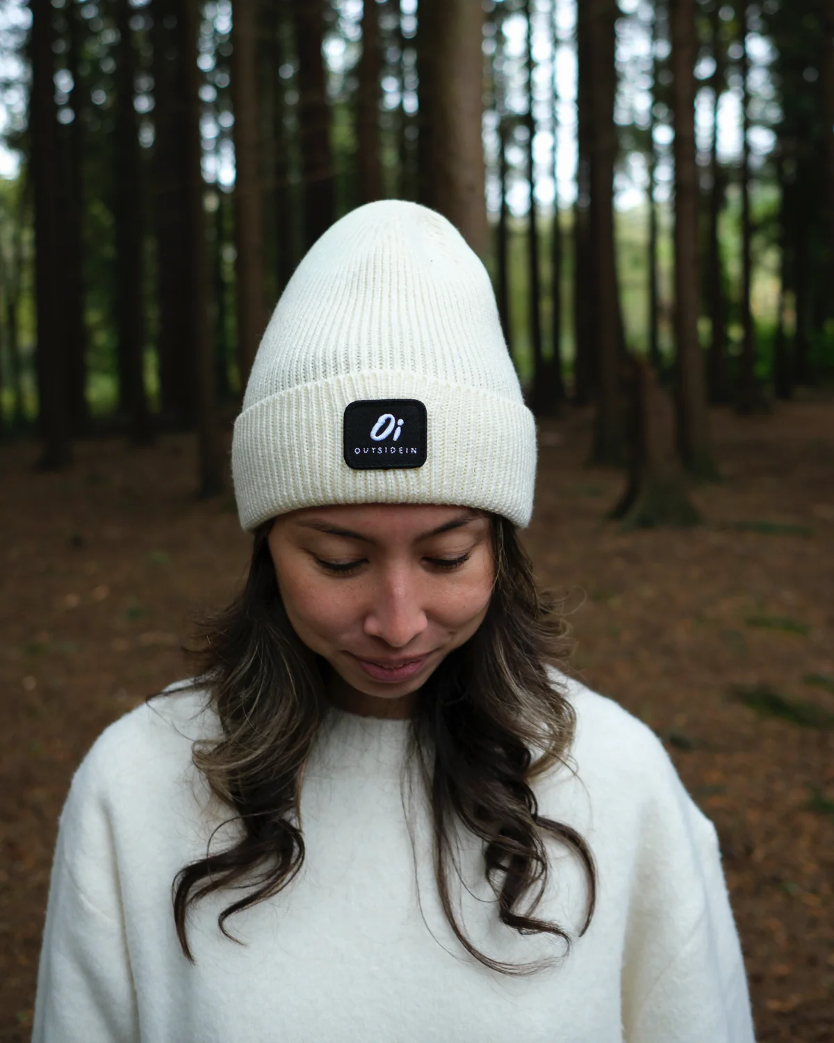 Vanilla Ribbed Beanie - Image 3