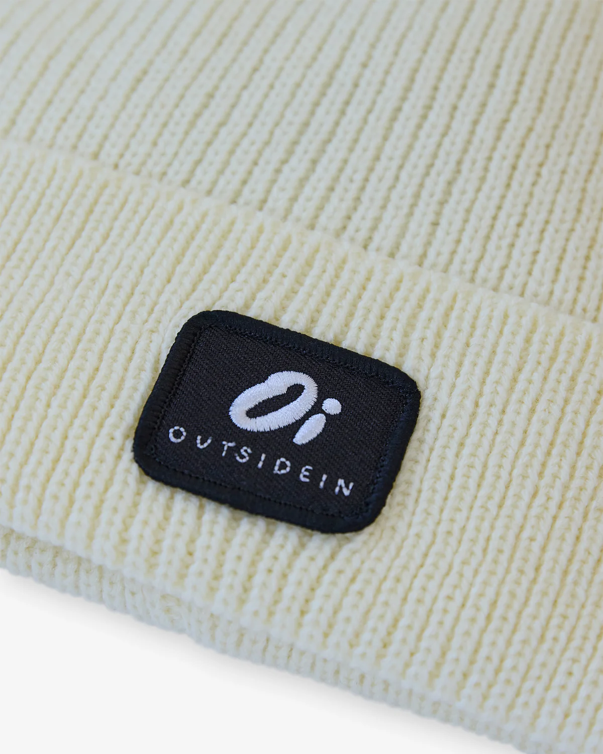 Vanilla Ribbed Beanie - Image 4