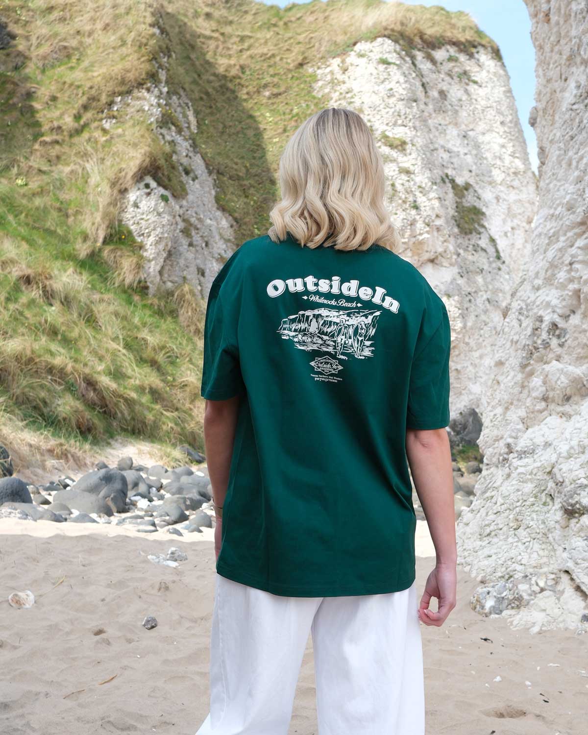 Whiterocks Beach Pine T-shirt - Image 3