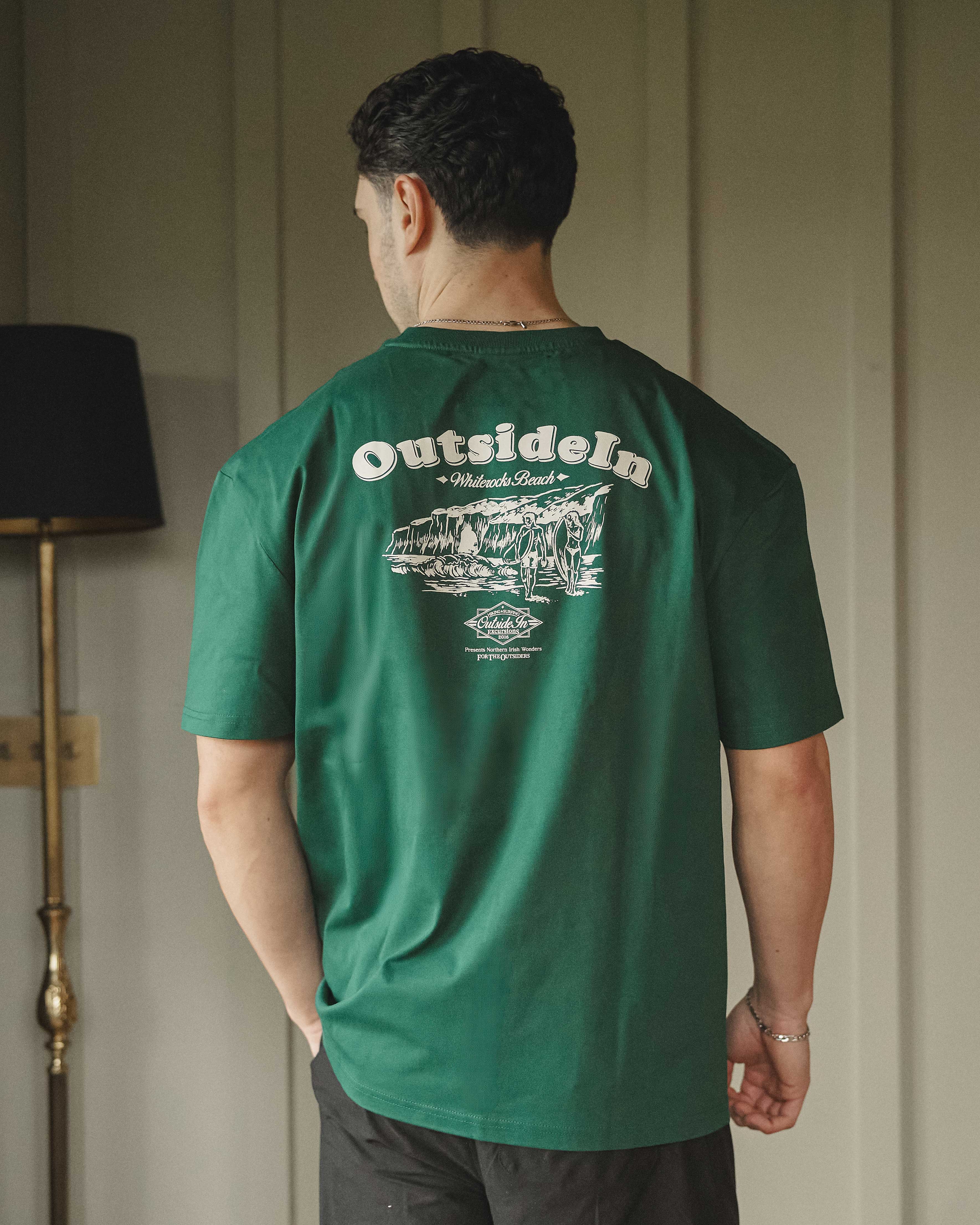 Whiterocks Beach Pine T-shirt - Image 4