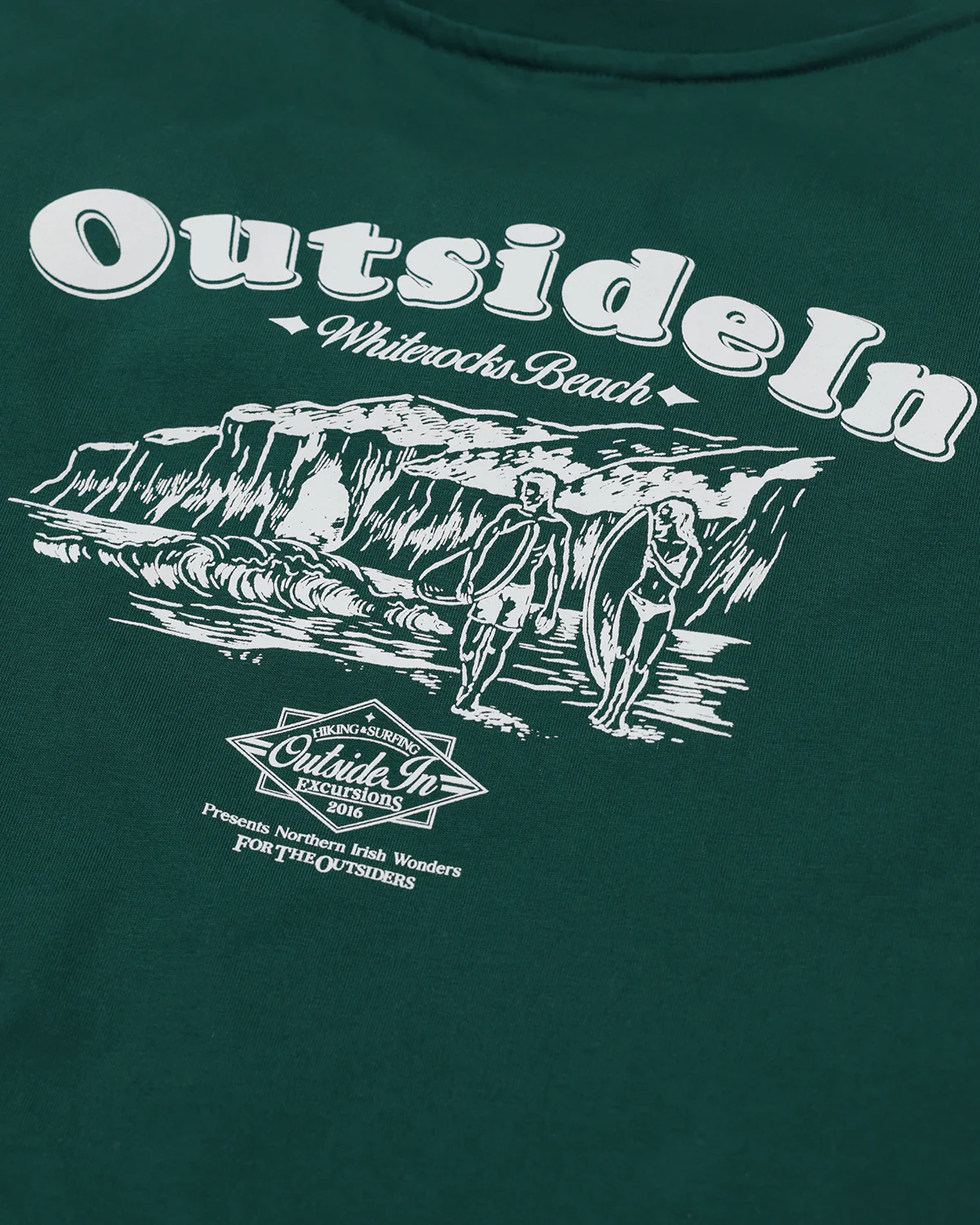Whiterocks Beach Pine T-shirt - Image 8