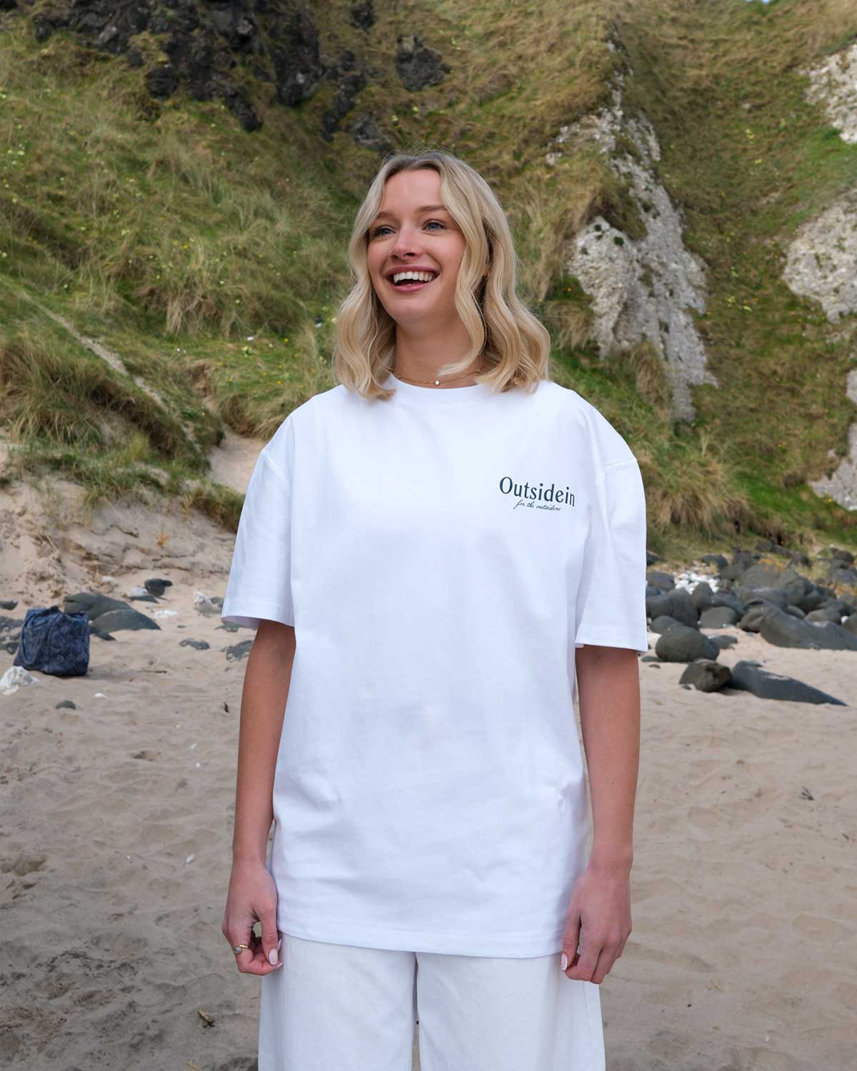 Wildflowers Emerge White Print T-shirt - Image 4